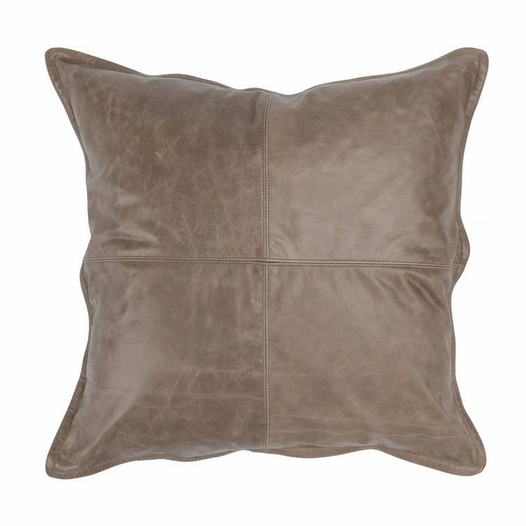 SLD Leather Sandstorm Taupe 22x22