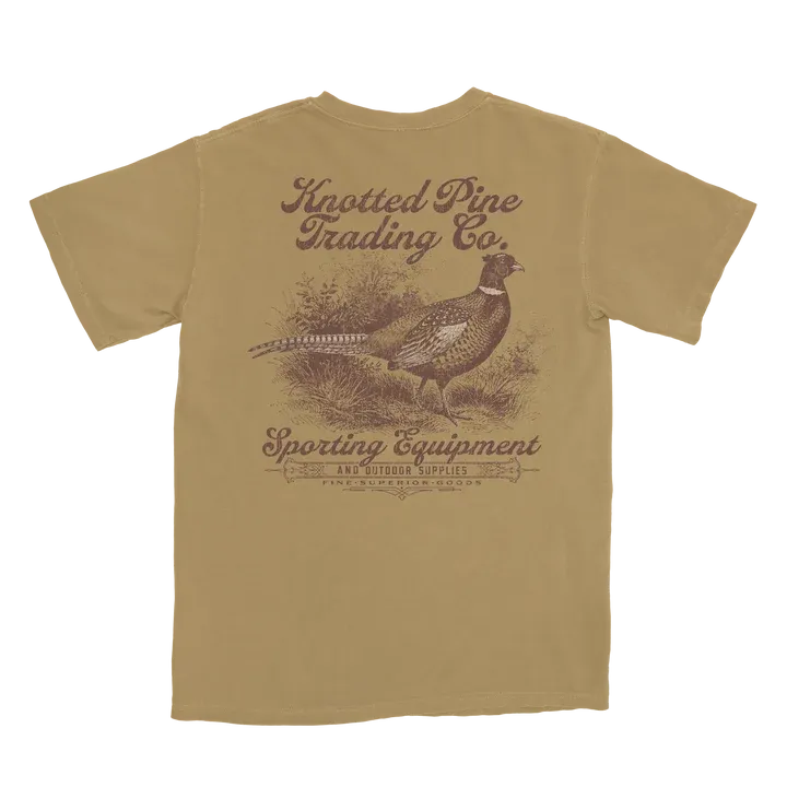 Pheasant Label- Mustard