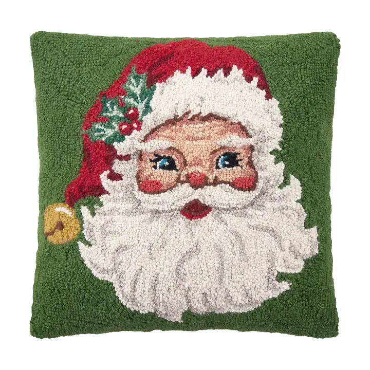 VG Red Hat Santa Hook Pillow