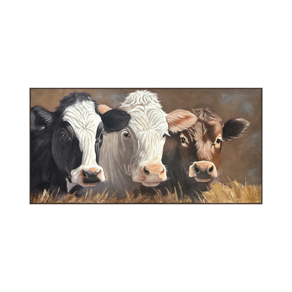 The Cow Crew Canvas