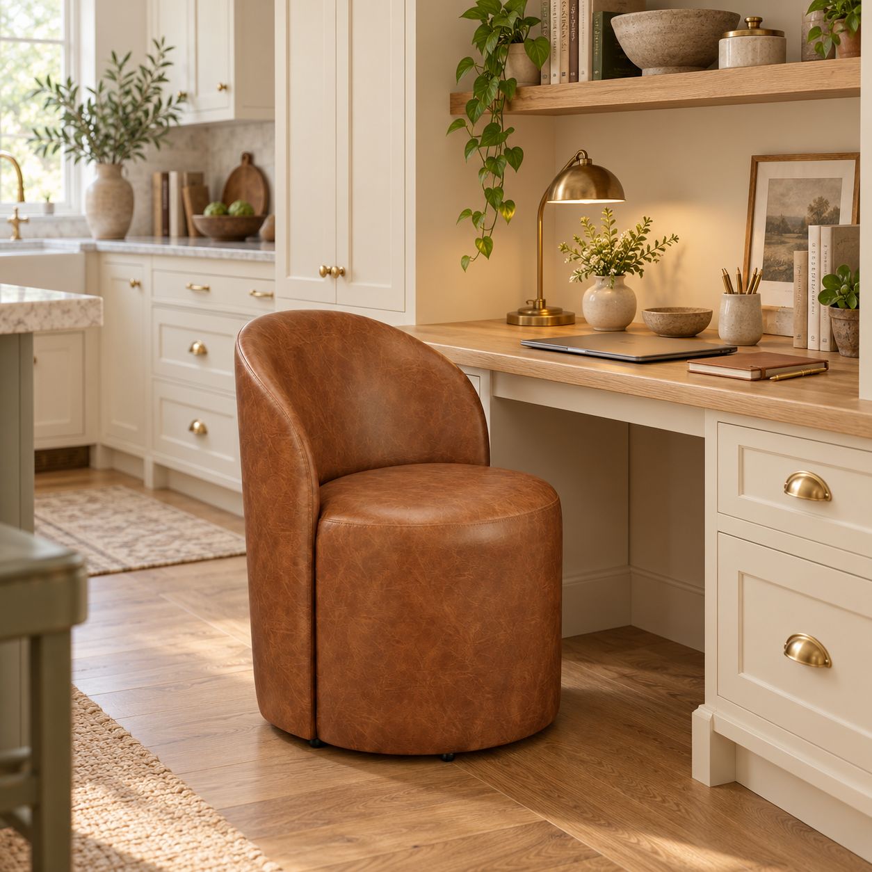 Fairfax Dining Chair-Cognac