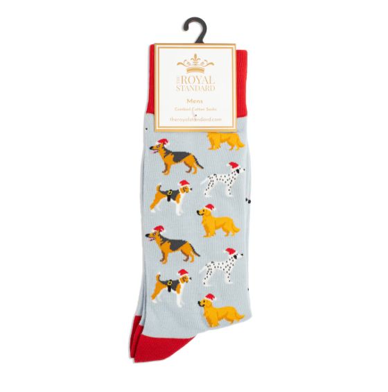 VG Men's Santa Paws Socks