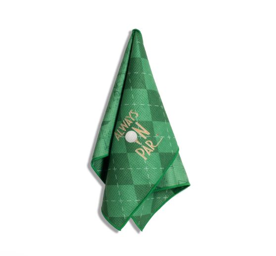 VG On Par Waffle Sports Towel