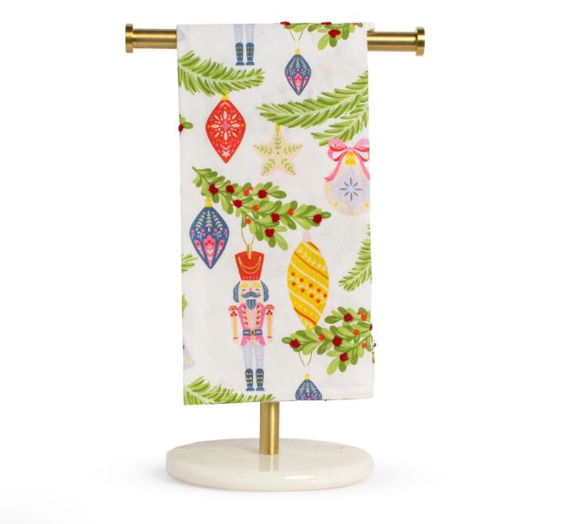 VG Festive Nutcracker Hand Towel