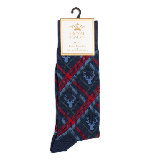 VG Men's Layton Deer Plaid Socks