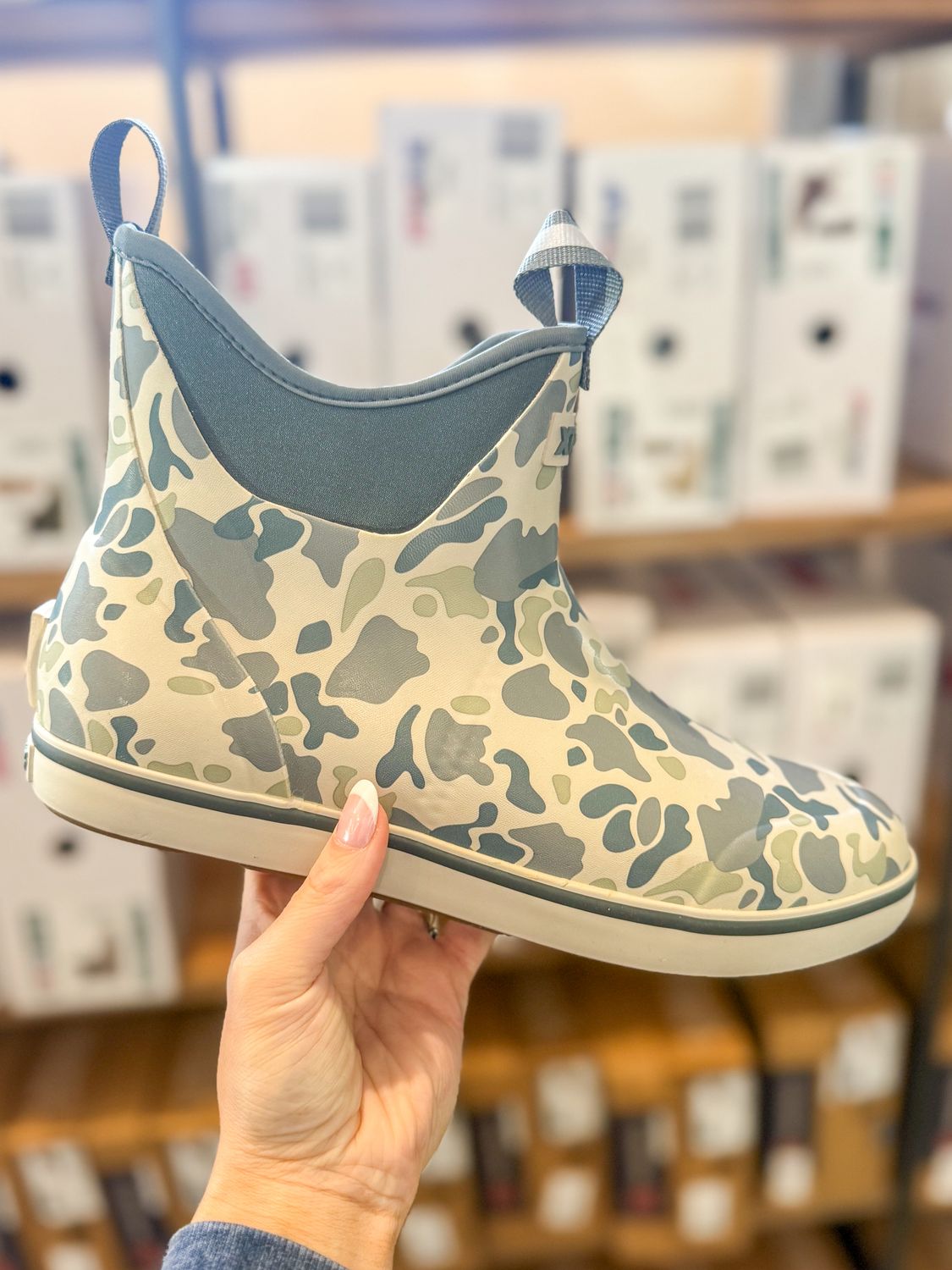 BC Men's Ankle Deck Boot-Stormy Duck Camo