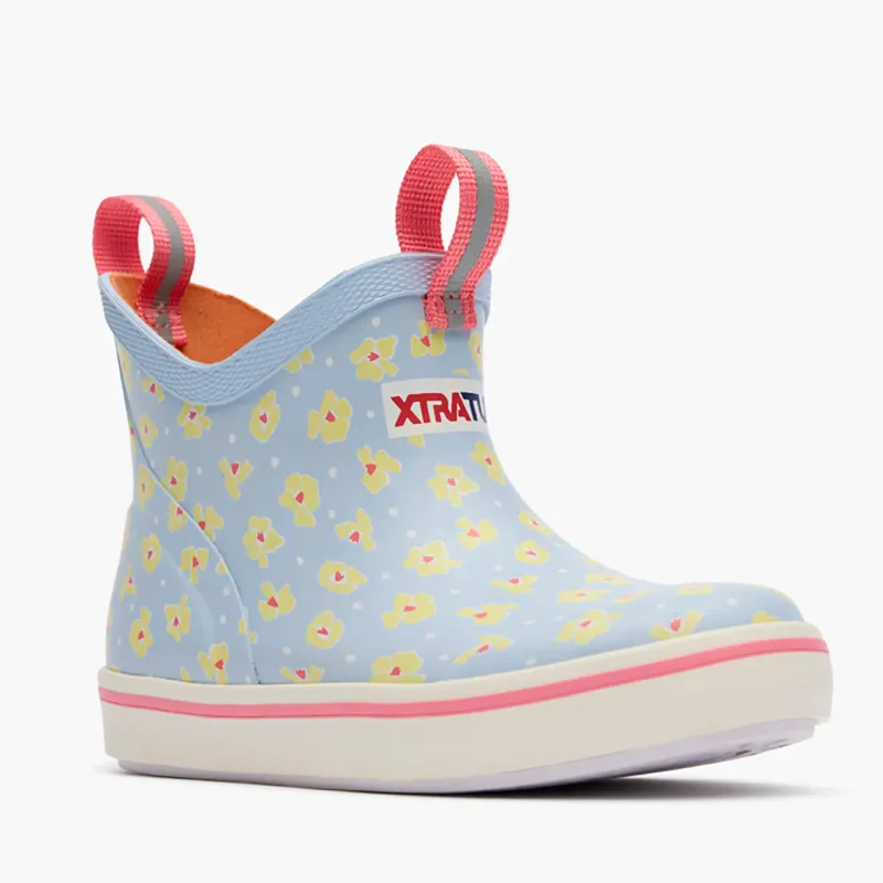 BC Kids Ankle Deck Boot-Skyway Floral