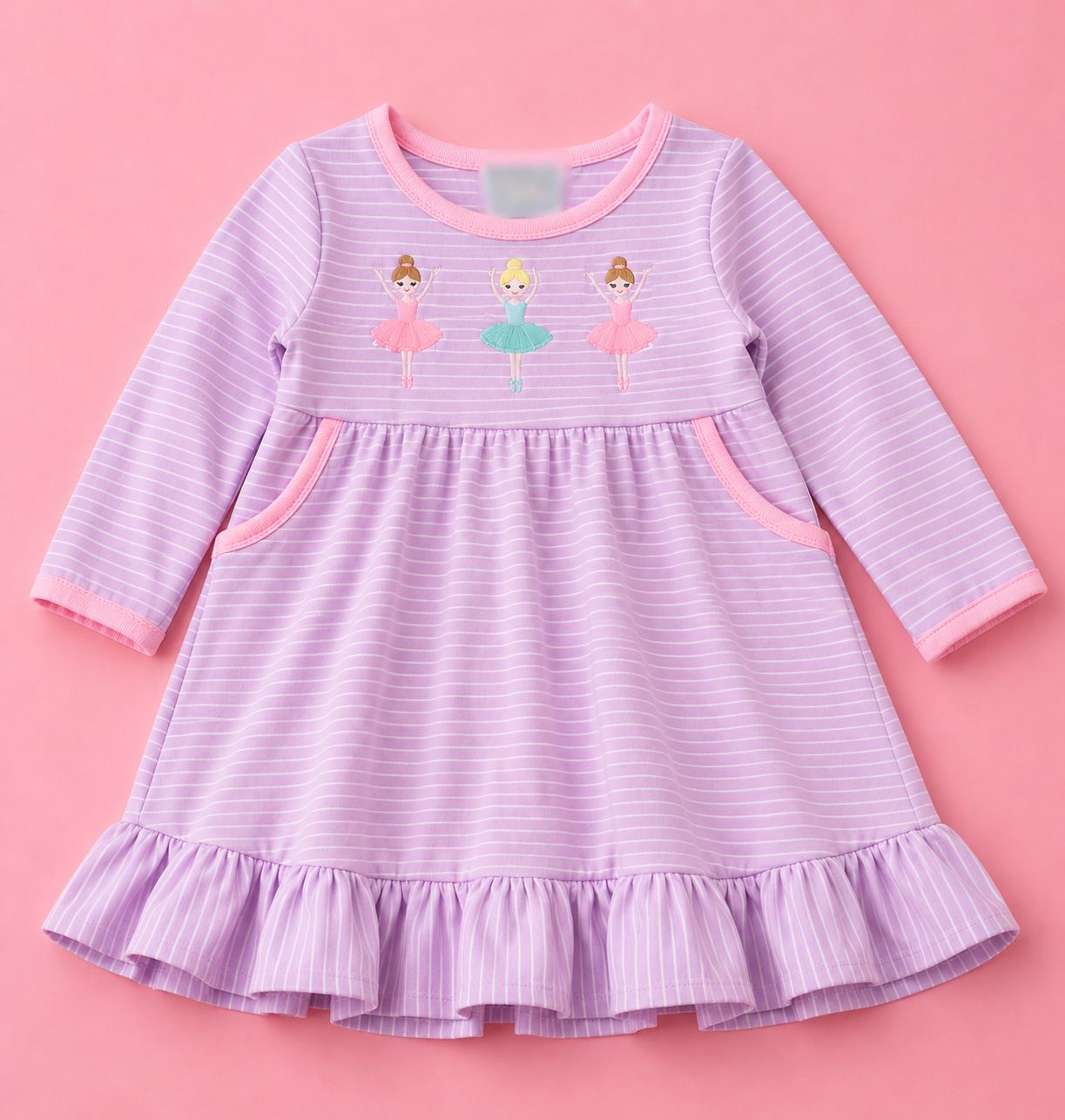 CH Ballerina Applique Dress