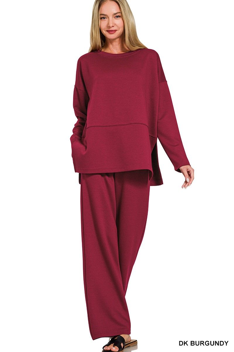 CH Ease Set-Dk Burgundy