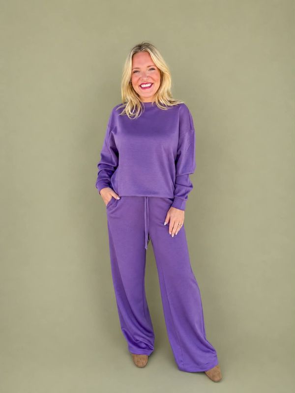 CH Afternoon Set-Lt Eggplant