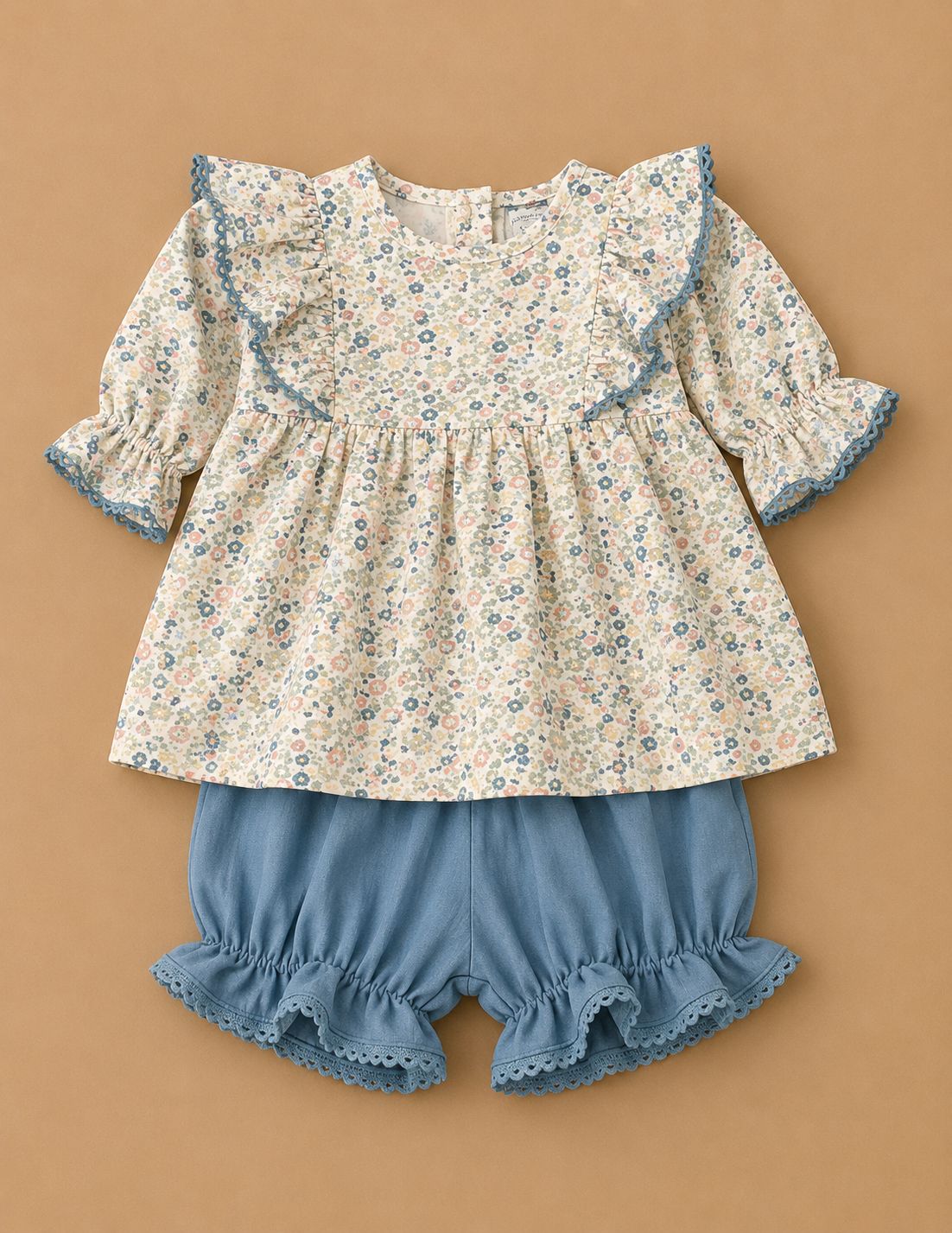 CH Vintage Ditsy Bloomer Set