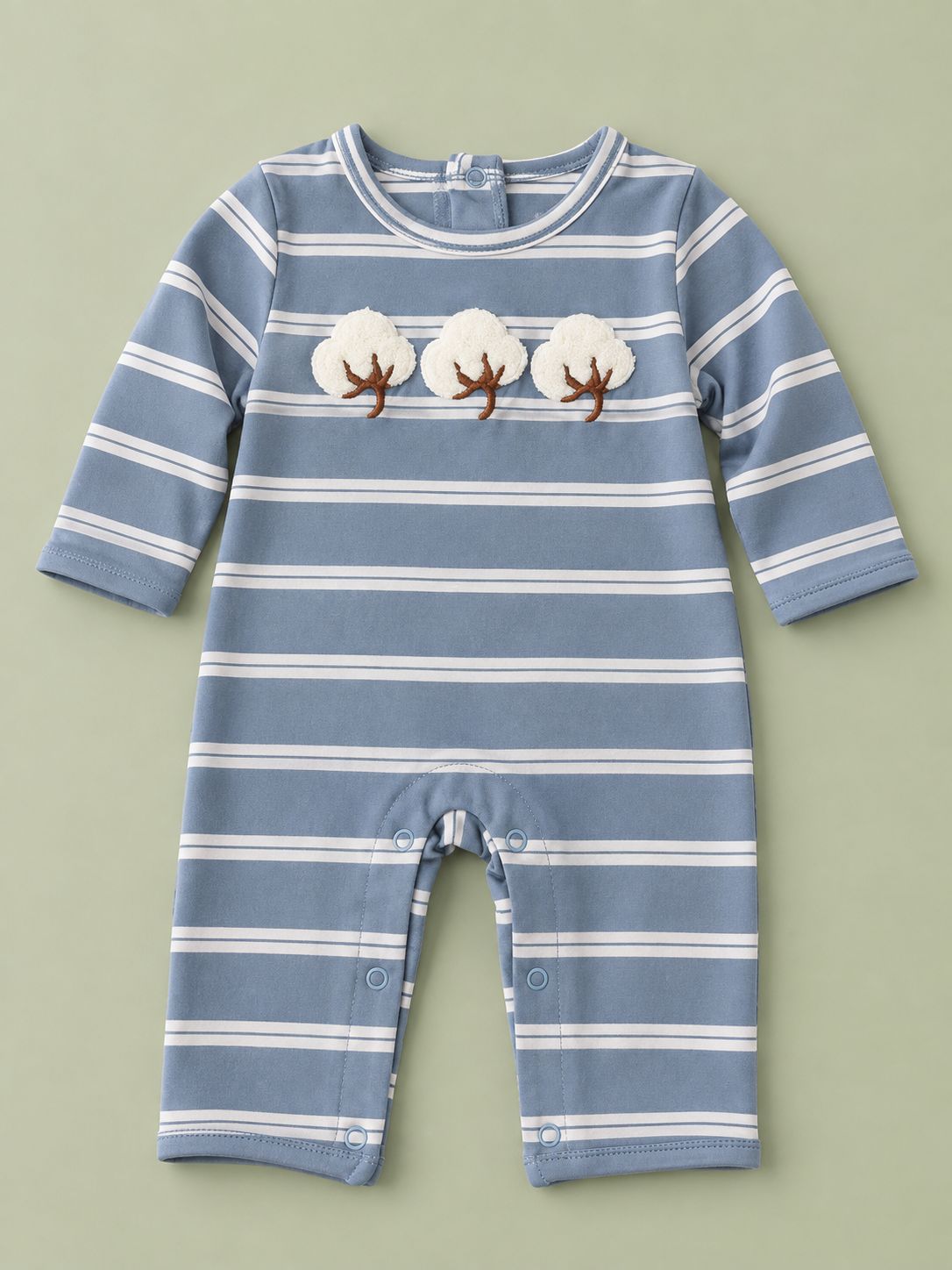 CH Cotton Applique Boys Romper