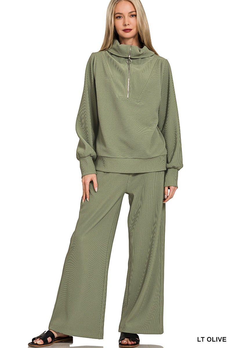 CH Current Pant Set-Lt Olive
