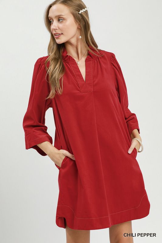 CH Spiced Scarlet Dress