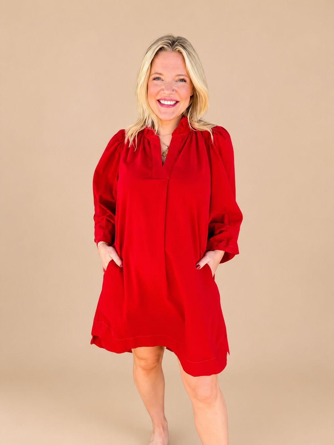 CH Spiced Scarlet Dress
