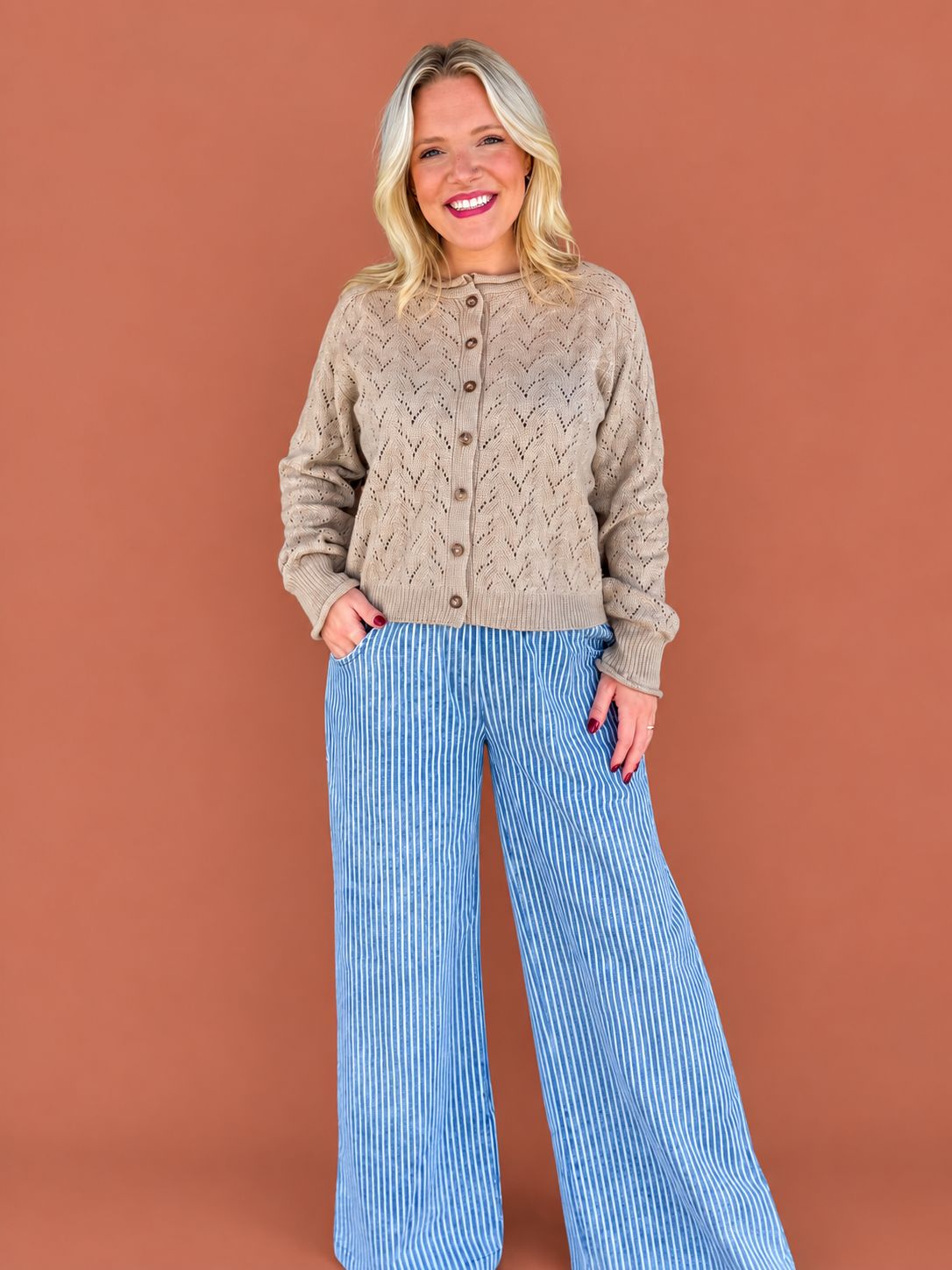 CH Boardwalk Blues Striped Pants