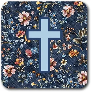 Tap to Pray Vinyl Sticker-Wildflowers
