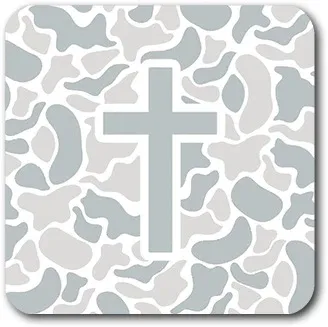Tap to Pray Vinyl Sticker-Aspen Camo
