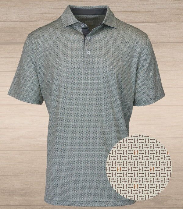 Duck Calls Perf. Polo-Tan