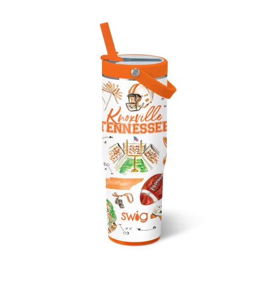 Tailgates in Knoxville 30oz To Go Tumbler