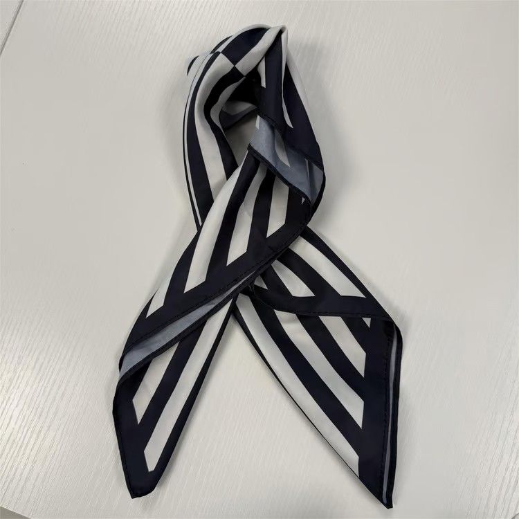 Pinstripe Twist Drew Scarf
