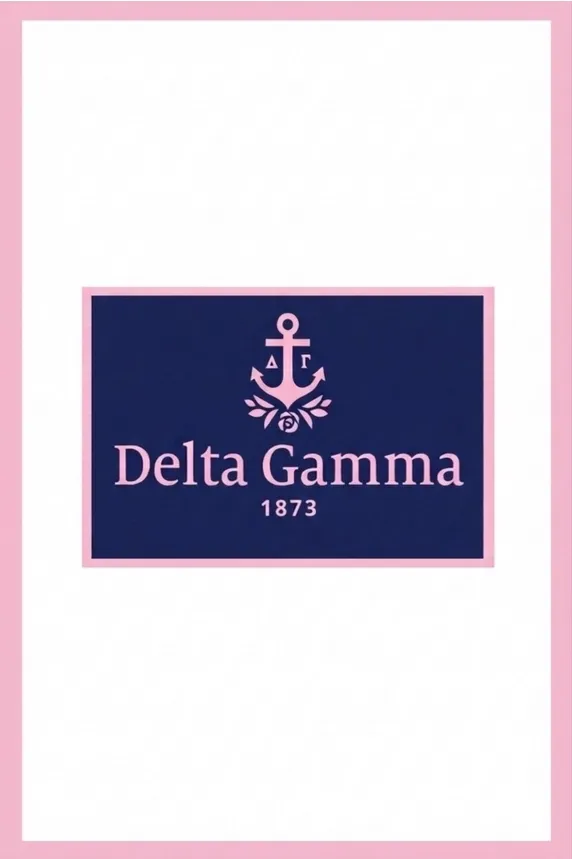 Luxury Sorority Blanket, Color: Delta Gamma