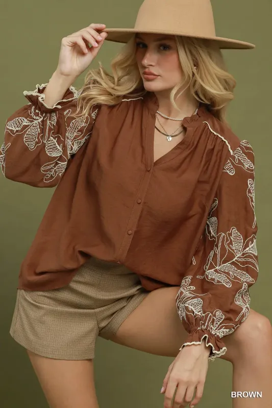Mocha Moments Blouse