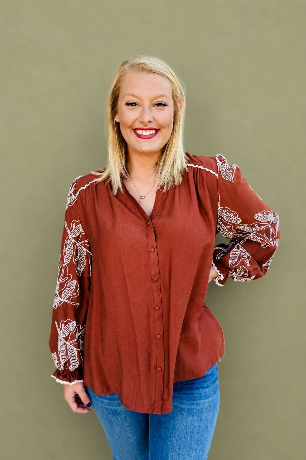 Mocha Moments Blouse