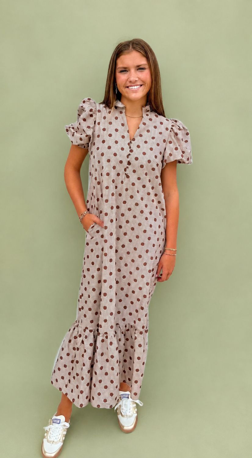 RM Falling For Polkadots Dress