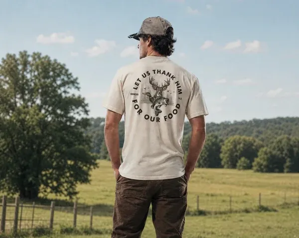 CH Let Us Thank Him For Our Food Tee