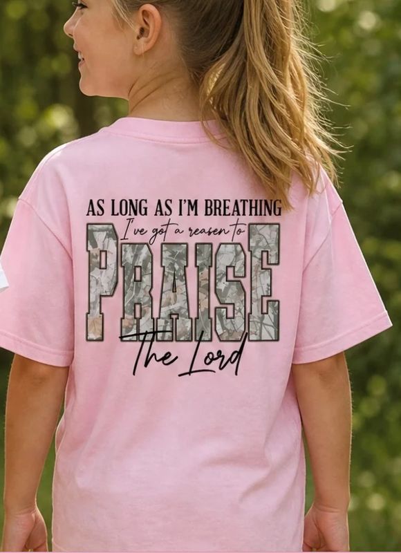 CH Praise The Lord Camo Tee