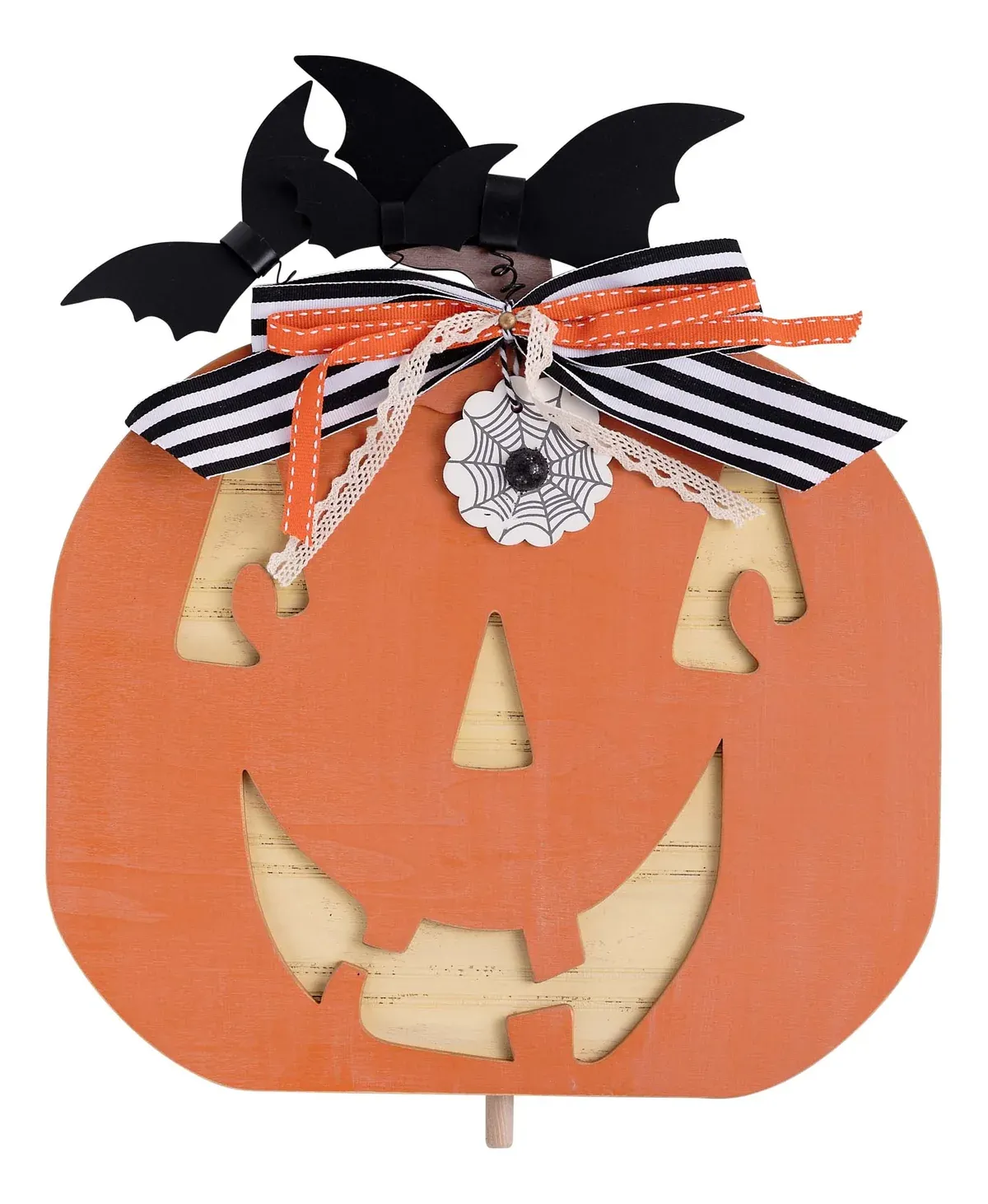 Spooky Jack O Lantern Topper