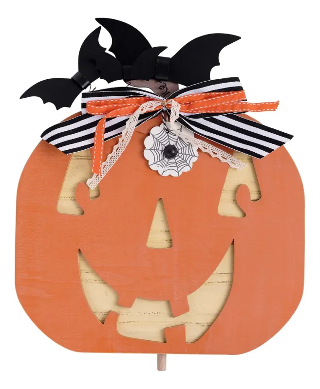 Spooky Jack O Lantern Topper
