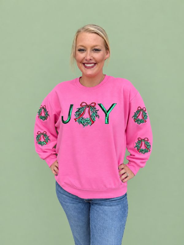 Sarah Joy Wreath Sweatshirt