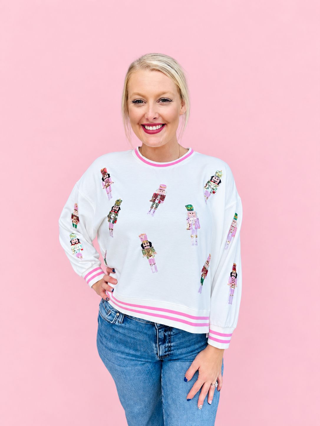 Millie Small Nutcracker Sweatshirt
