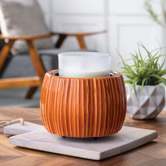 Crock Candle Warmer Harvest Pumpkin