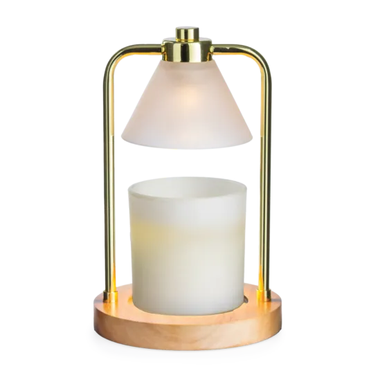 Golden Glow Lantern + Vanilla Cinnamon Wickless Candle