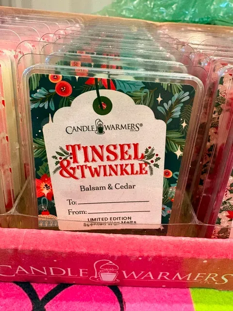 2.5oz Wax Melt-Tinsel &amp; Twinkle