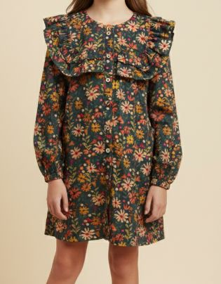 Floral Button Down Dress