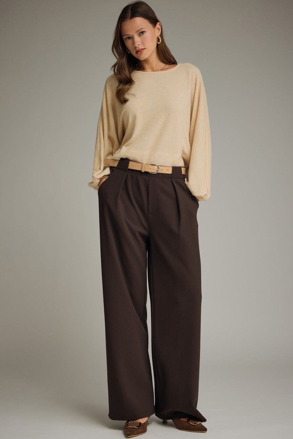 The Alonzo Pant-Brown