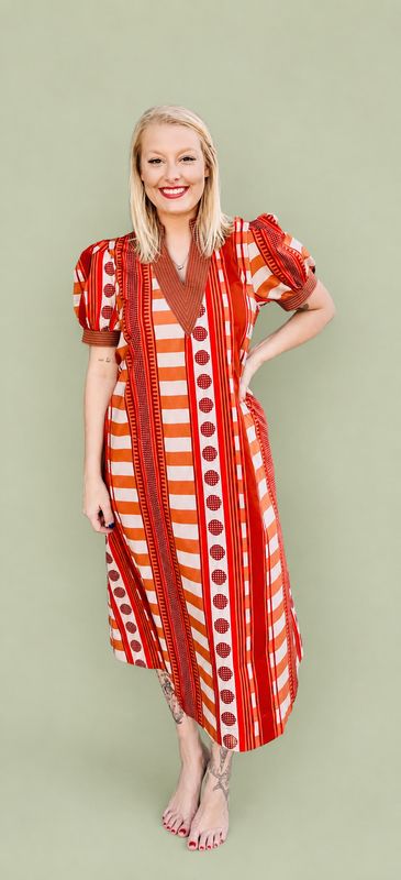 The Jemma Dress- Cinnamon
