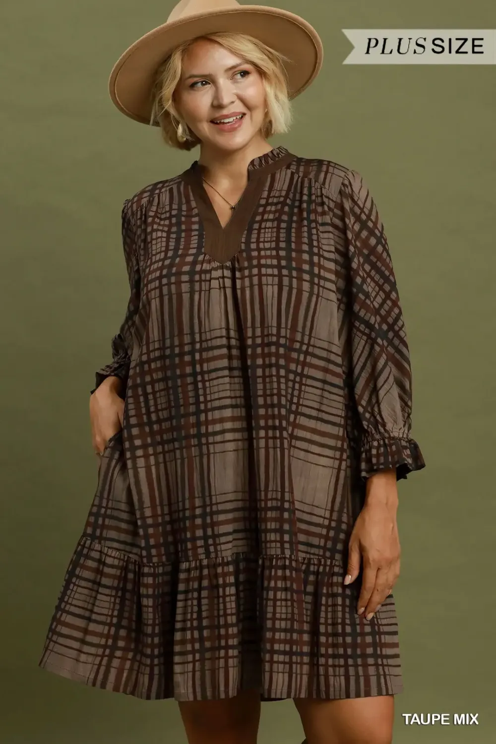 The Ashlynn Plaid Dress