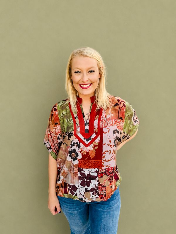 The Bryant Floral Top