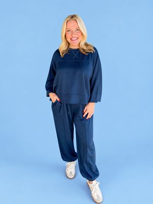 CH Autumn Day Pants-Deep Ocean