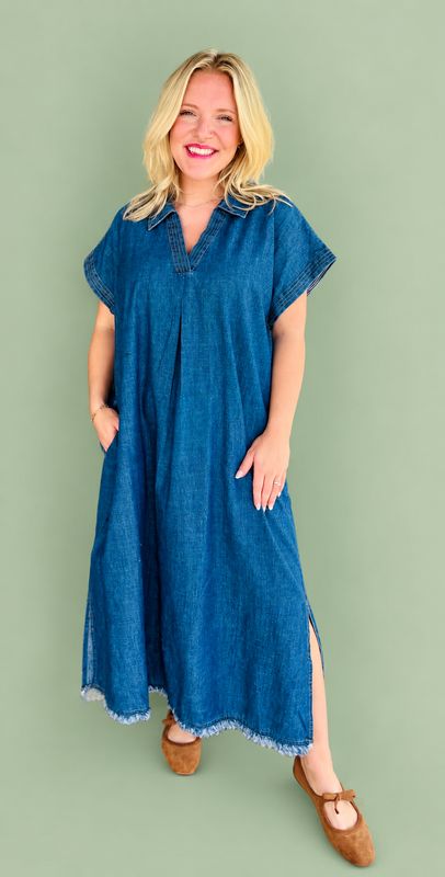 CH Harvest Denim Midi