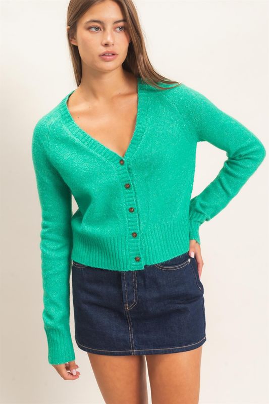 CH Emerald Evening Cardi