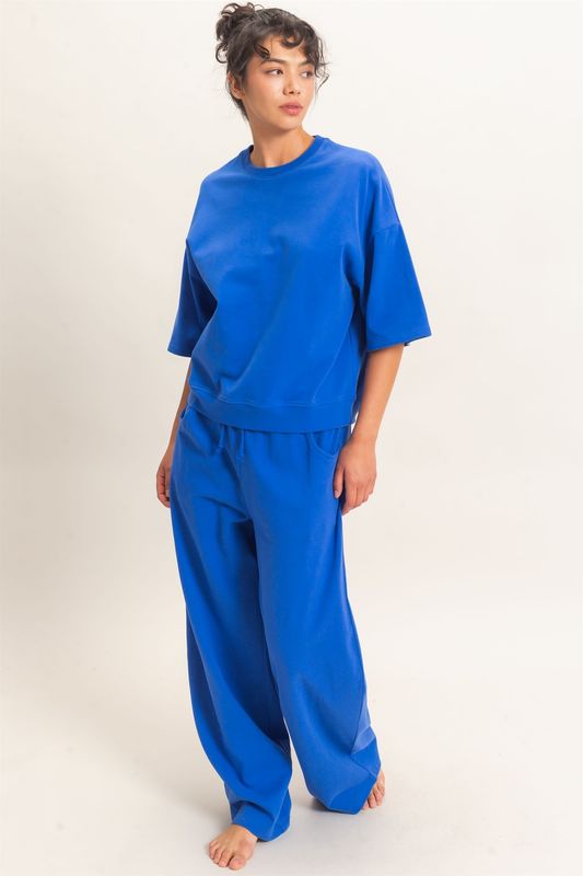CH Got to Laugh Top-Cobalt