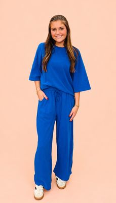 CH Got to Laugh Top-Cobalt