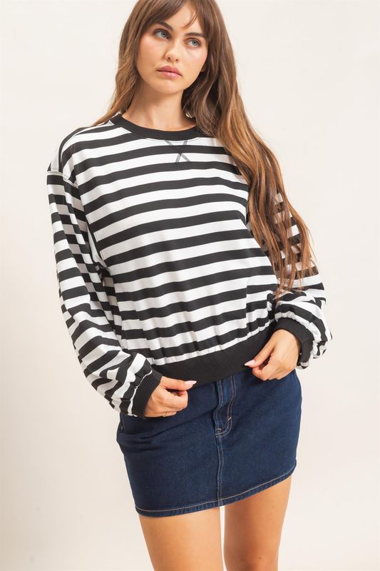 CH Midnight Striped Top