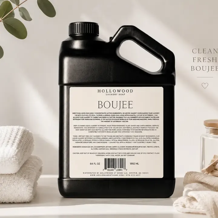 Boujee 64oz Laundry Soap